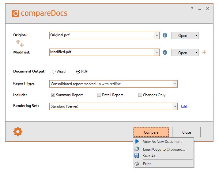 compare pdf documents